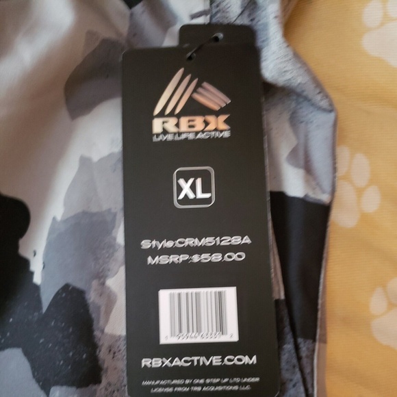 RBX mens shorts 7" INSEAM, Dri Fit  #CRM5128A - Picture 2 of 6